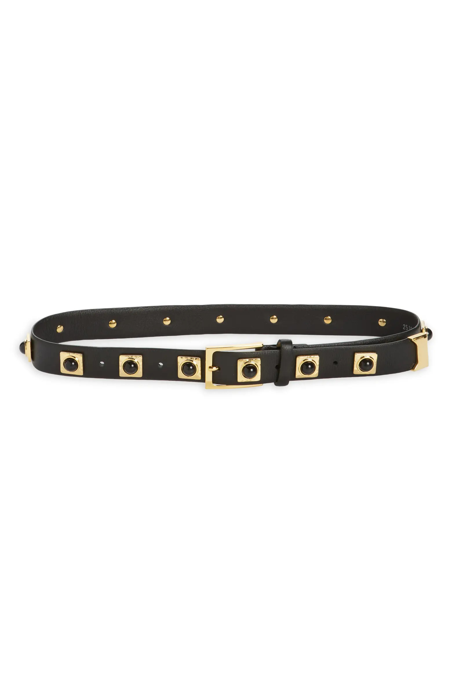 No. 2 Stud Leather Belt | Nordstrom