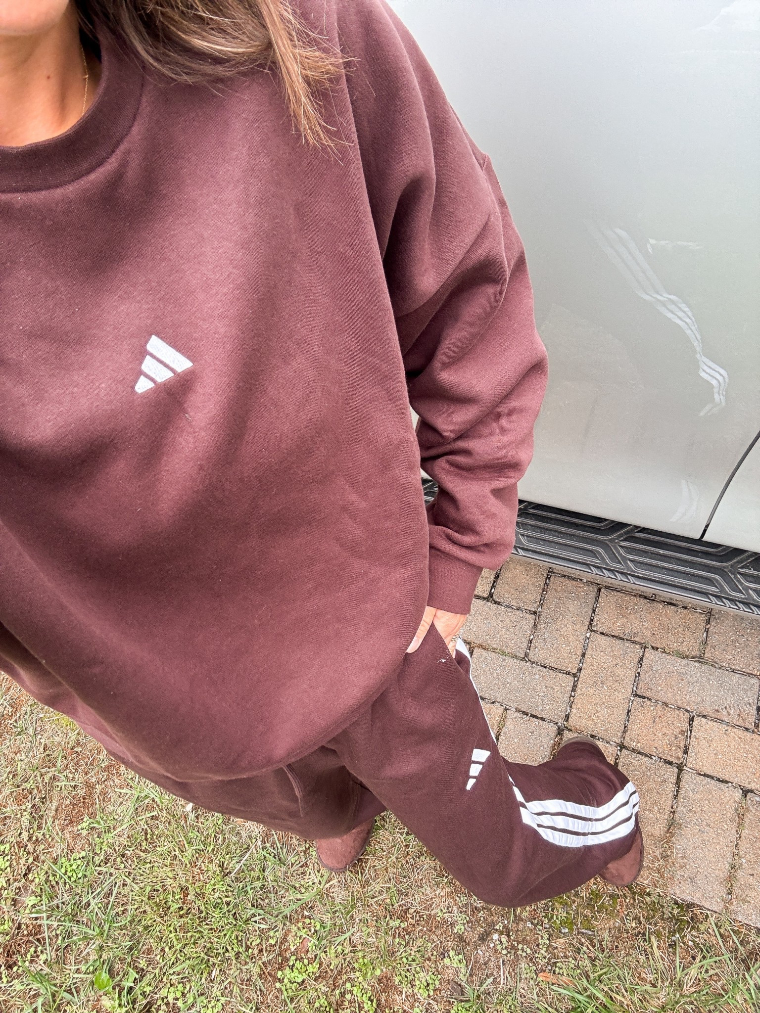 Vibing in this chocolate adidas track set 

#LTKFindsUnder50 #LTKSeasonal #LTKSaleAlert