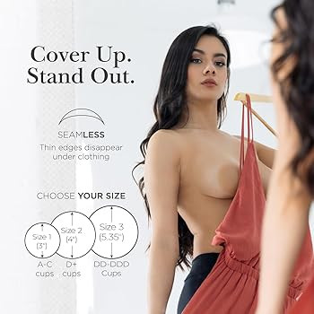 Nippies Nipple Covers for Women - Reusable Sticky Silicone Pasties with Travel Case - Original Ci... | Amazon (US)