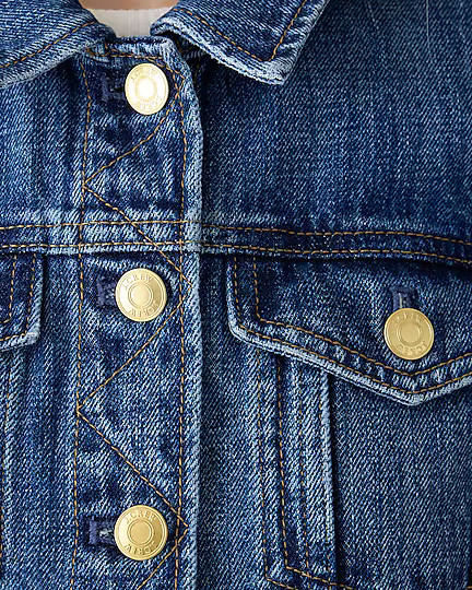 New classic denim jacket in Alicia wash | J. Crew US