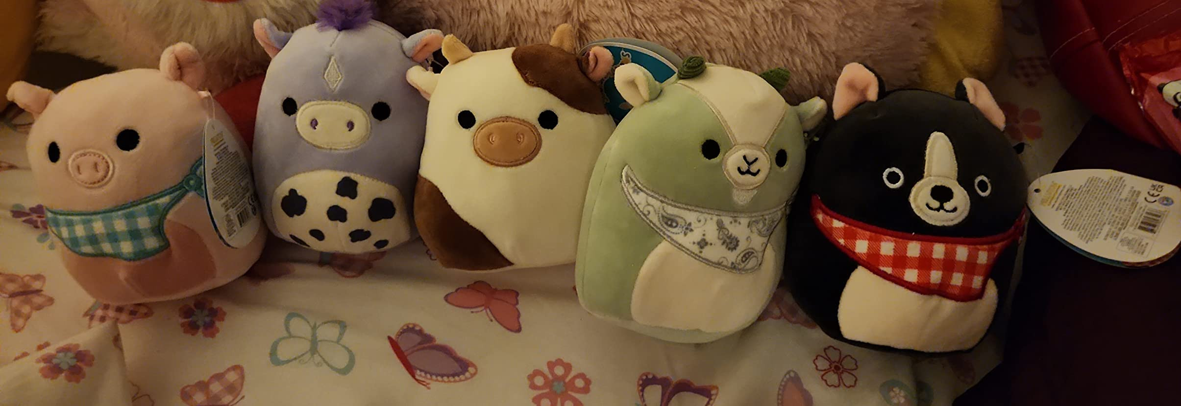 SQUISHMALLOW 5" Plush Mystery Box 5 Pack - Various Styles - Officially Licensed Kellytoy Plush - ... | Amazon (US)