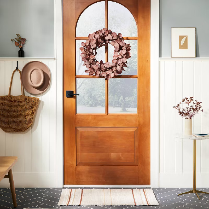 Faux Rusted Eucalyptus Wreath - Hearth & Hand™ with Magnolia | Target