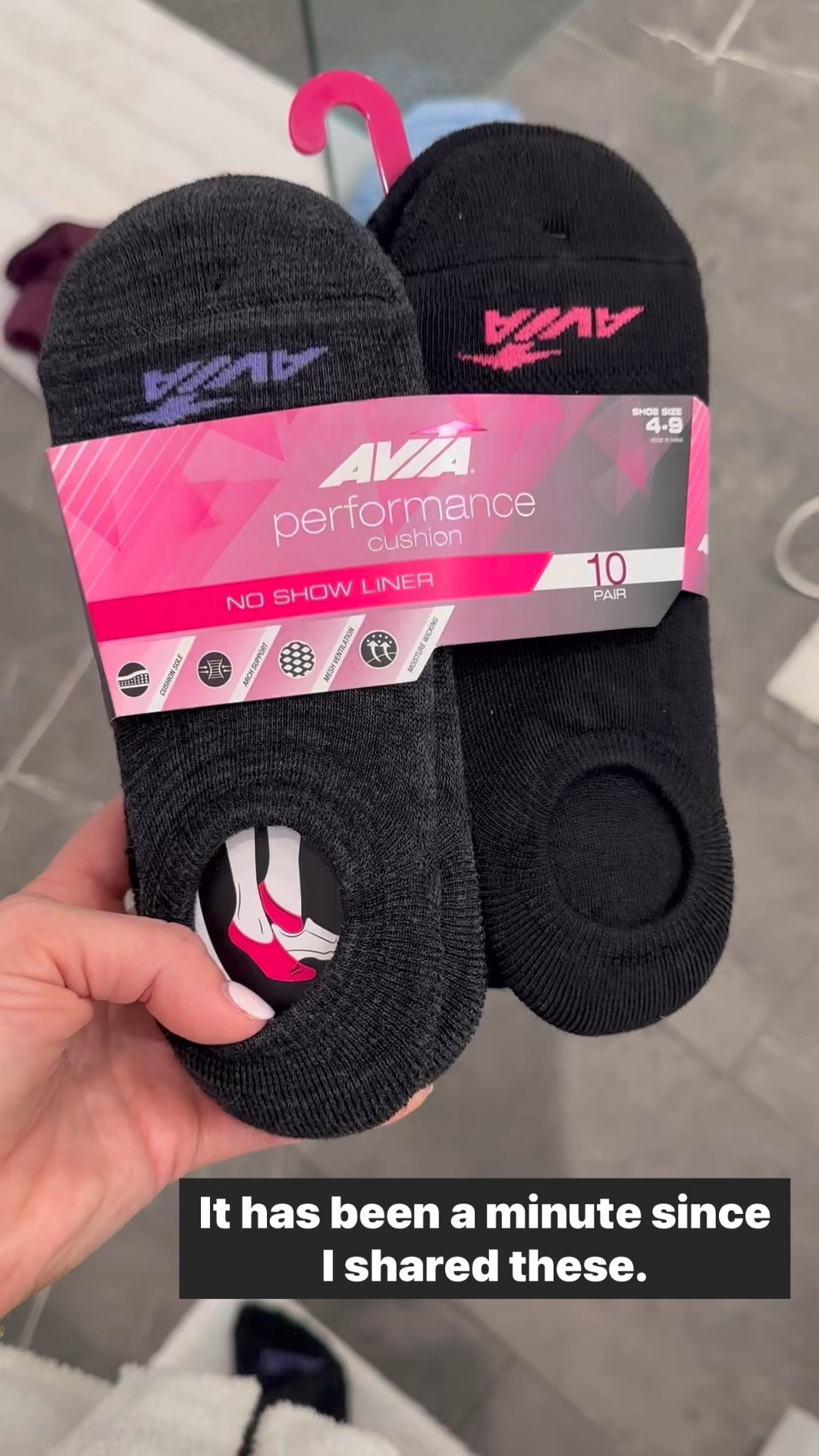 The best $10 socks of all time!!! 10 pairs of socks is for $10!!!! They’re a Walmart find and seriously the best socks I’ve ever had. I’ve thrown out all my other socks and only wear these. 

#LTKActive #LTKVideo #LTKFitness