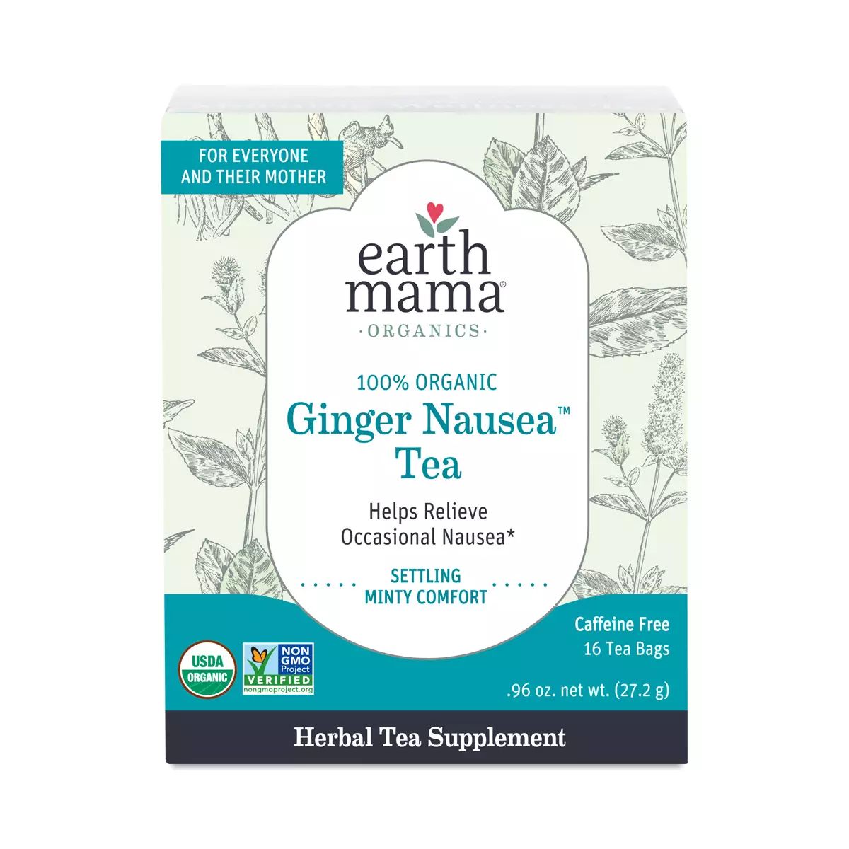 Organic Ginger Nausea Tea | Thrive Market