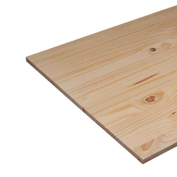 RELIABILT 3/4-in x 24-in x 3-ft Unfinished Spruce Pine Fir Board | Lowe's