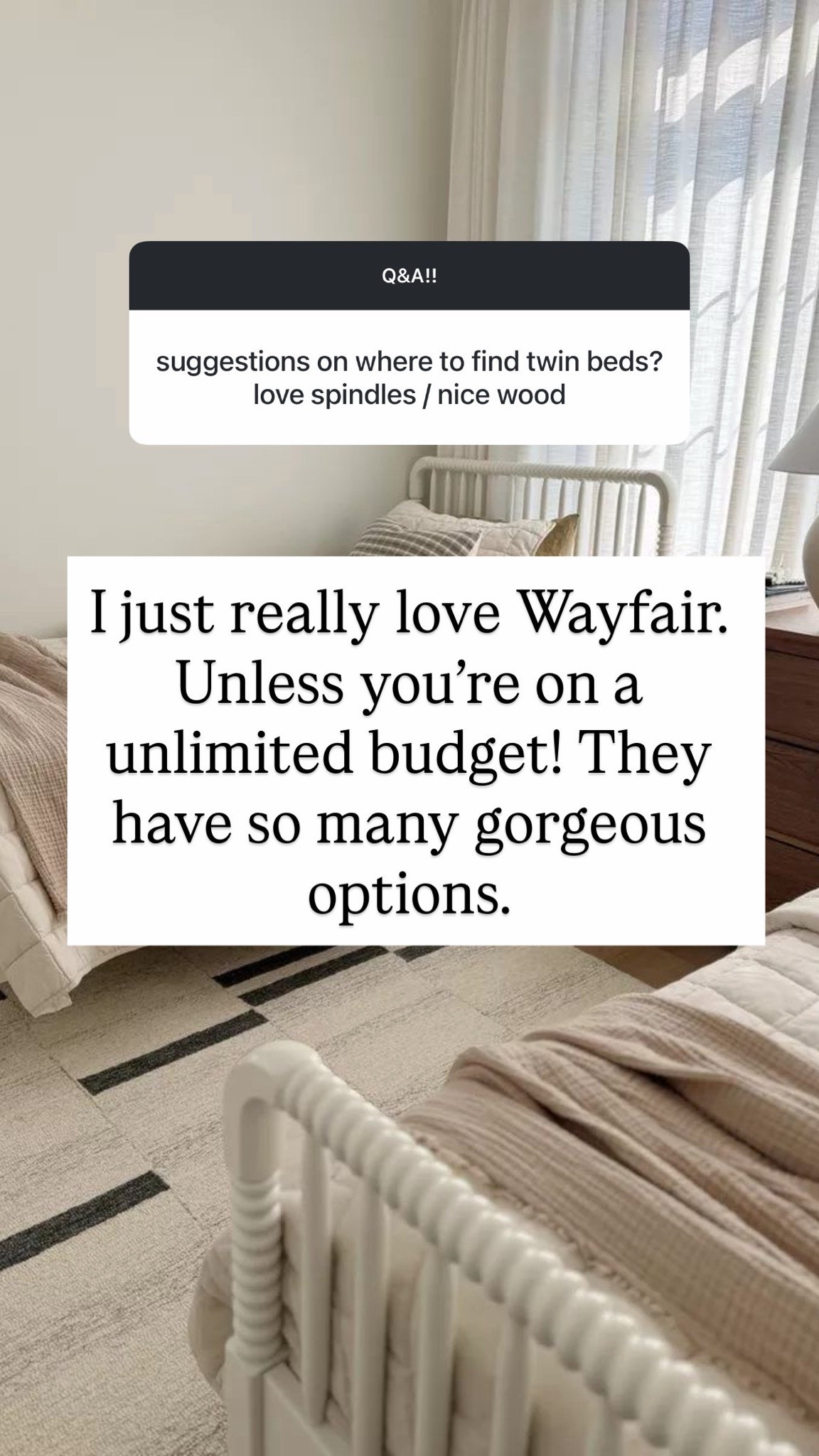 Twin bed frames!