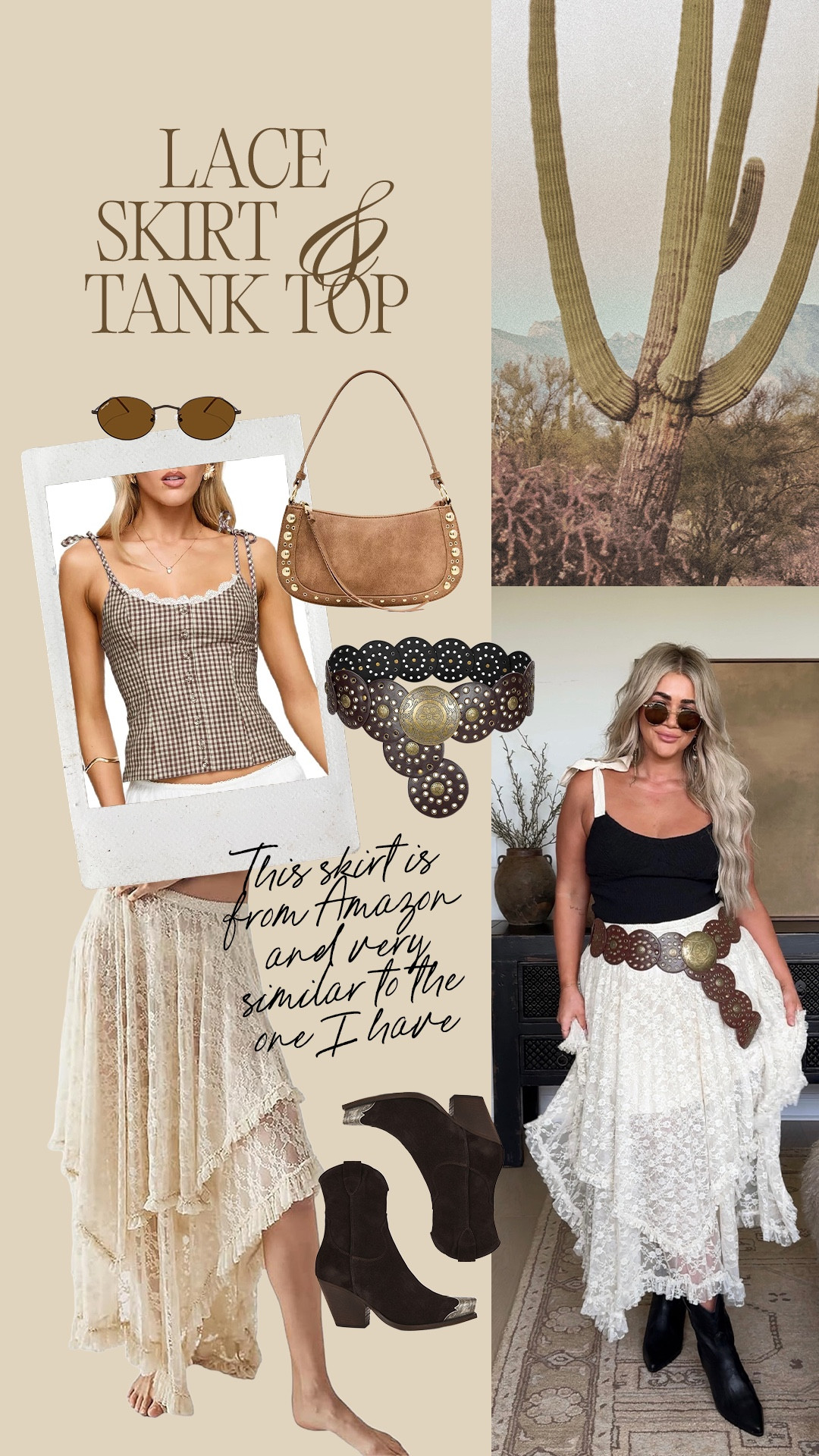 Country concert outfit inspo🤠 love this lace skirt

#LTKMidsize #LTKSaleAlert #LTKgrwm