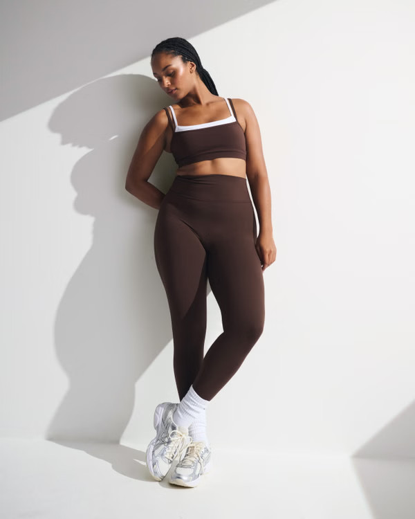 YPB studioFLEX Curve Love 7/8-Length Legging | Abercrombie & Fitch (US)