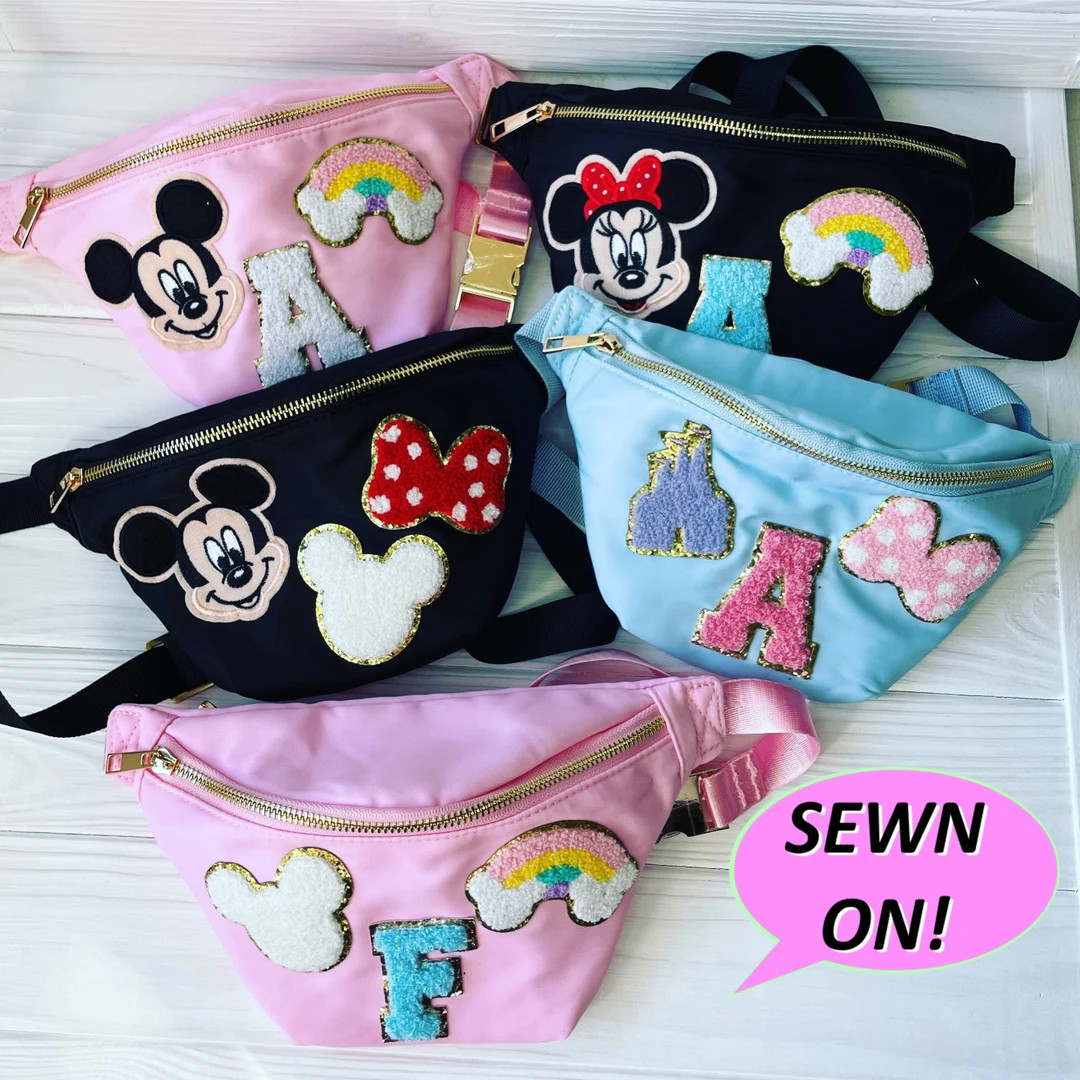 Fanny Pack Nylon Fanny Packs Crossbody Bag Personalized Fanny Pack Bridesmaid Gift Fanny Packs fo... | Etsy (US)