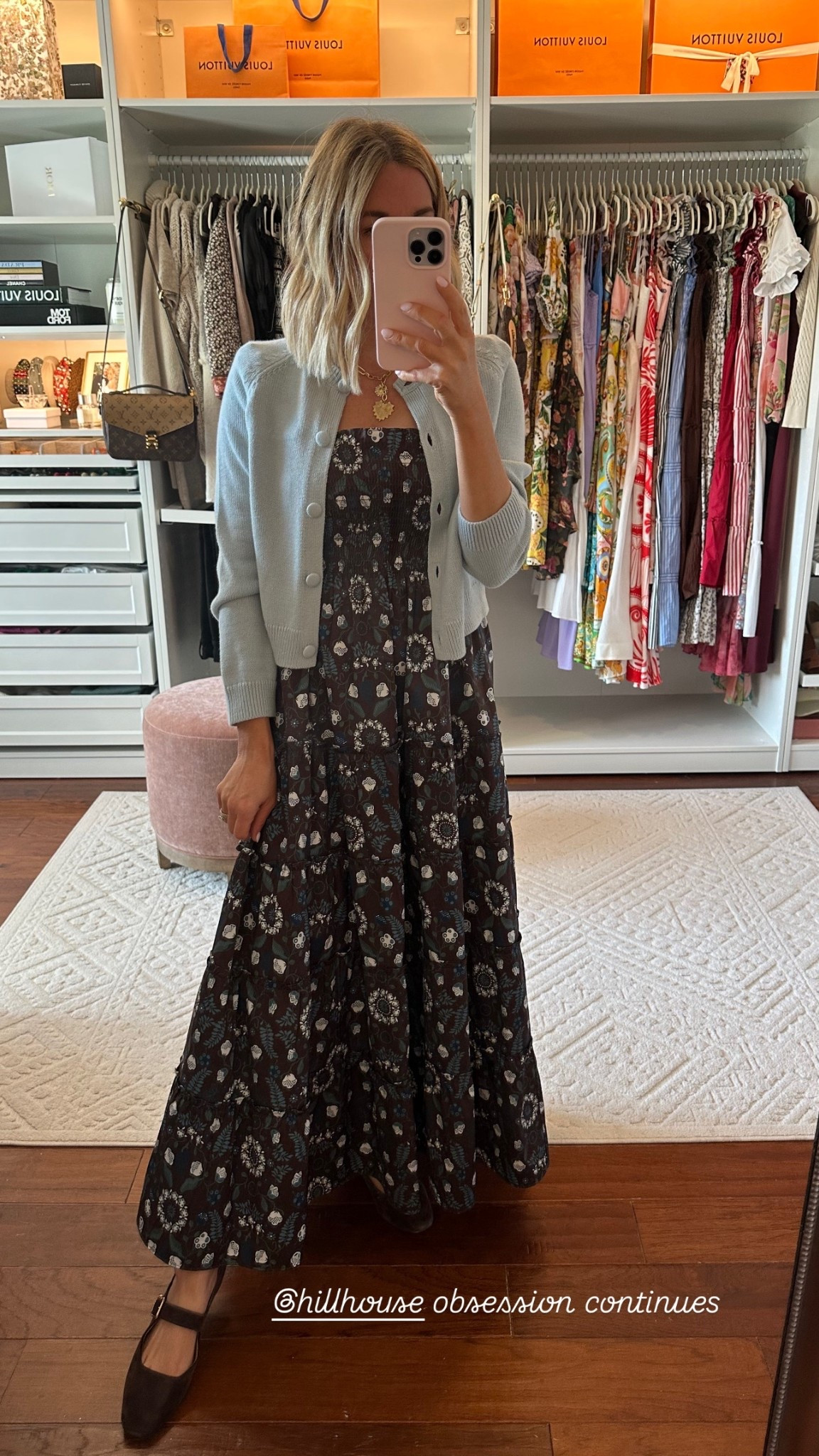 Family Photos! 

Hill house dress size XS
Cardigan XS
Flats TTS