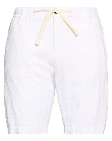 Liu •jo Man Man Shorts & Bermuda Shorts White Size 32 Viscose, Linen | YOOX (US)