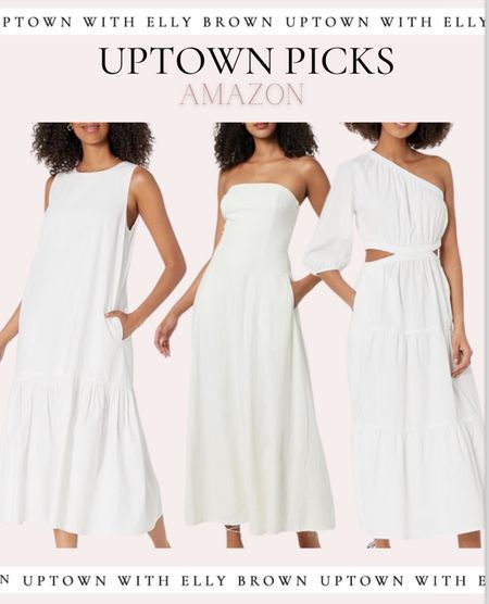 White dress // Amazon dress // The Drop // spring dress // summer outfit 

#LTKfindsunder100 #LTKSeasonal #LTKstyletip