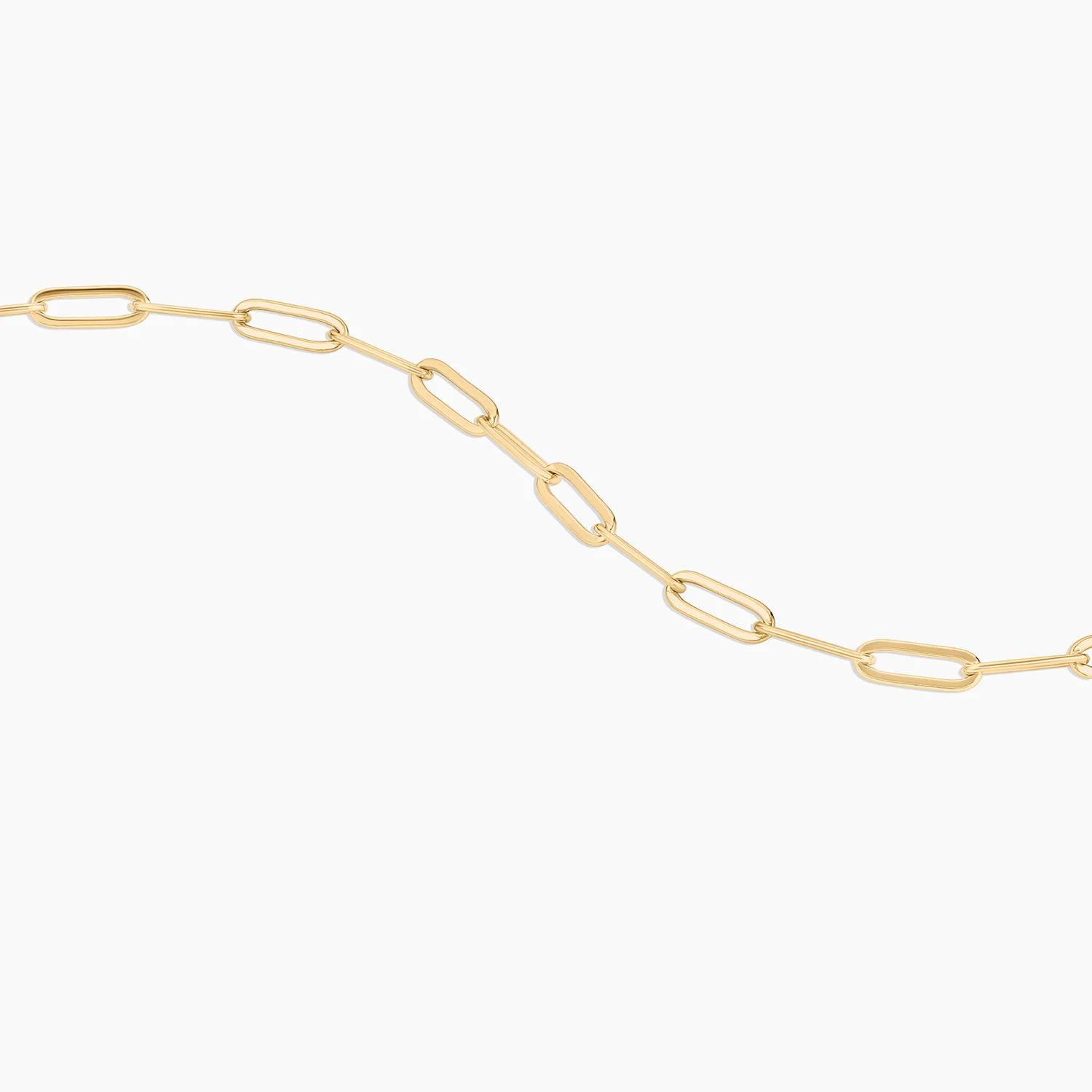 Astra Pavé Paperclip Necklace | THATCH