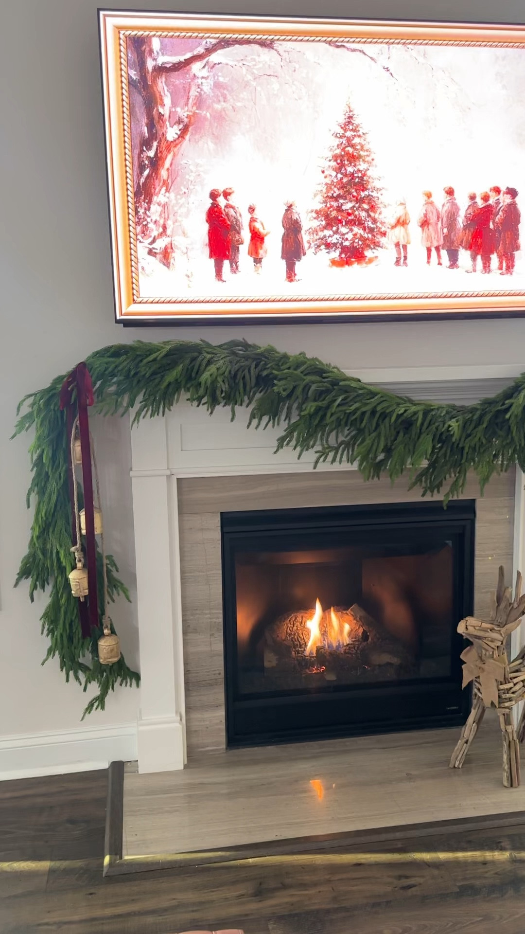 Christmas mantel 



Christmas mantle, Christmas decor, Christmas fireplace 

#LTKSeasonal #LTKHoliday #LTKVideo