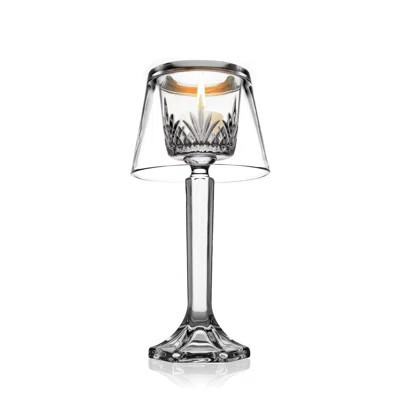 Dublin Crystal 9.76" Lead Free Crystal Tabletop Hurricane | Wayfair North America