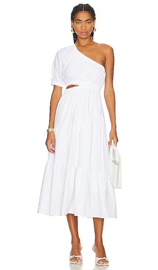 Leena Maxi Dress in Optic White | Revolve Clothing (Global)