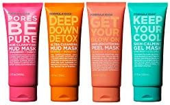 Formula 10.0.6 Mask Collection (4 Piece Kit) Includes Pores Be Pure, Get Your Glow On, Deep Down ... | Amazon (US)