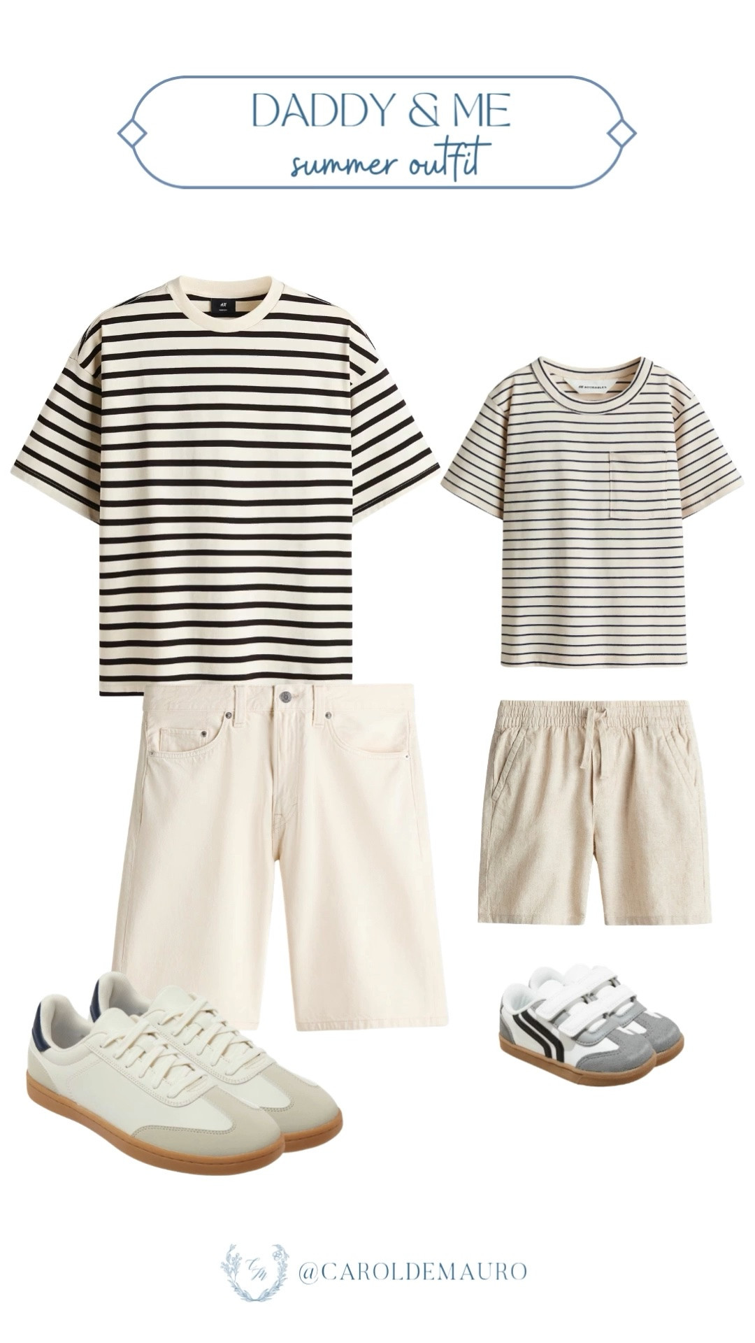Matching stripes with your little one for summer is the simplest and cutest thing and this outfit does it so effortlessly.

daddy and me, matching outfits, summer dad outfit, boys outfit,  family ootd, summer fit, toddler outfit

#LTKootd #LTKKids #LTKMens