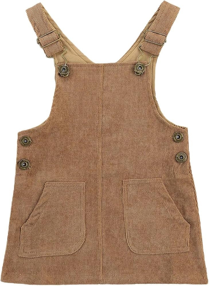 Corduroy Pocket Overall Dress | Amazon (US)