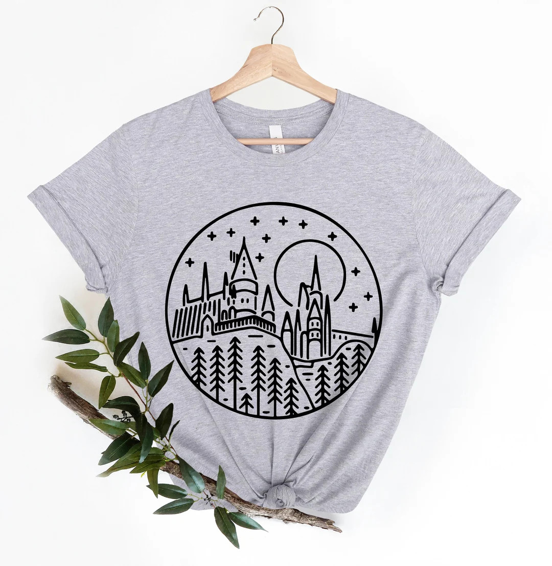 Wizard Castle Shirt Fantasy Castle Shirt Always Wizard - Etsy | Etsy (US)