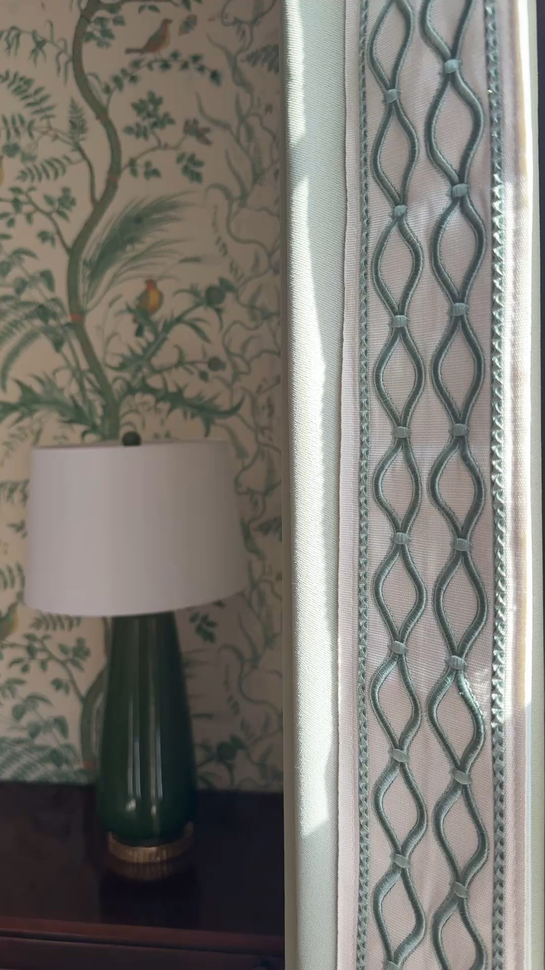 Lamp, drapery favorites in our dining room  from @Wayfair #ad #wayfair #wayfairpartner