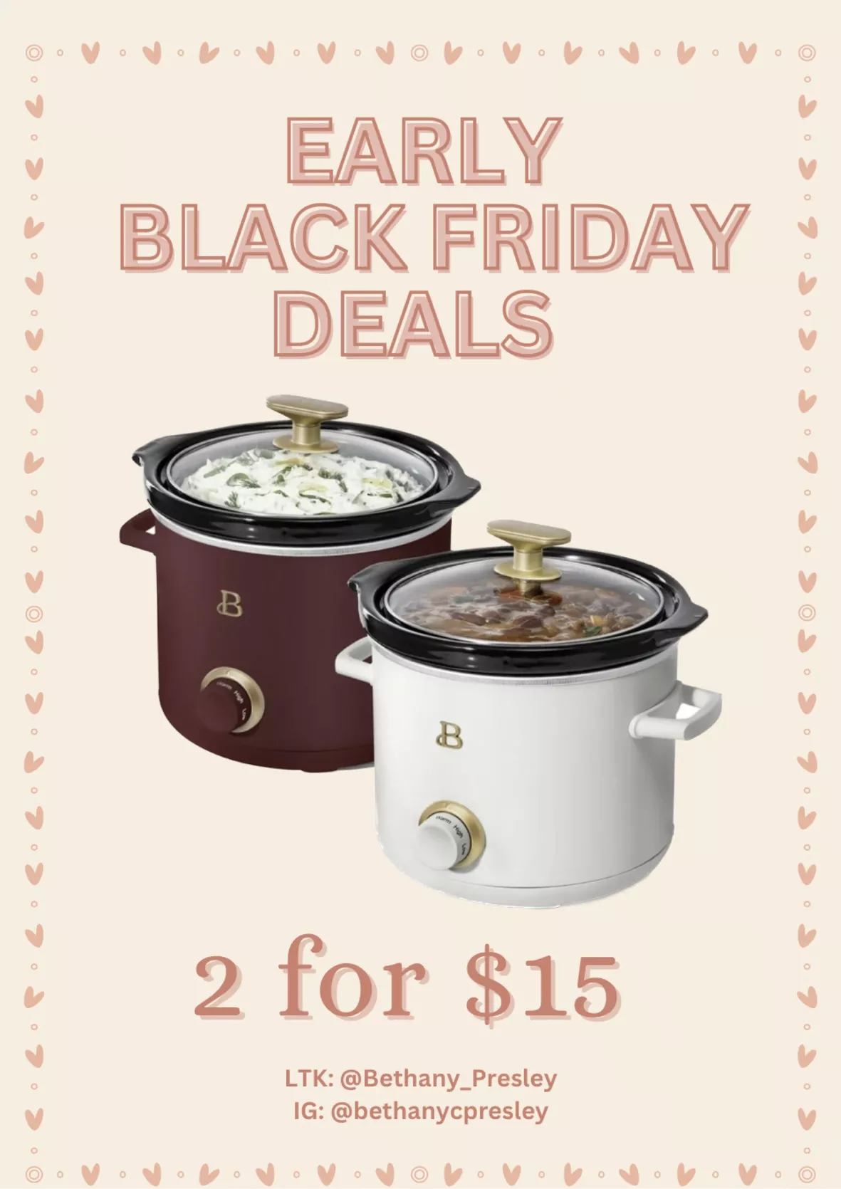 Beautiful 2 Qt Slow Cooker Set, … curated on LTK
