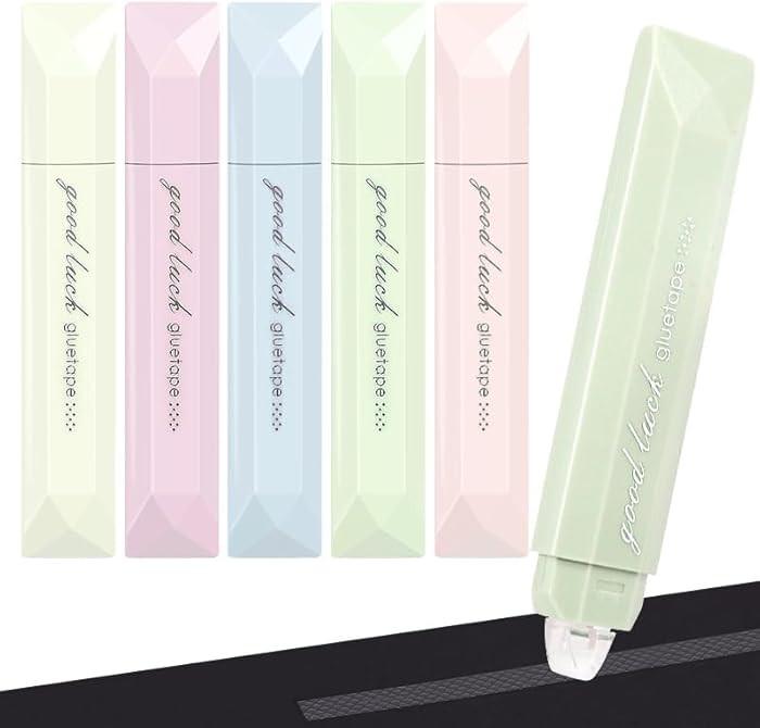 Scrapbooking Double Sided Tape Roller, 5-Pack Craft Adhesive Glue Runner - Multipurpose Journalin... | Amazon (US)