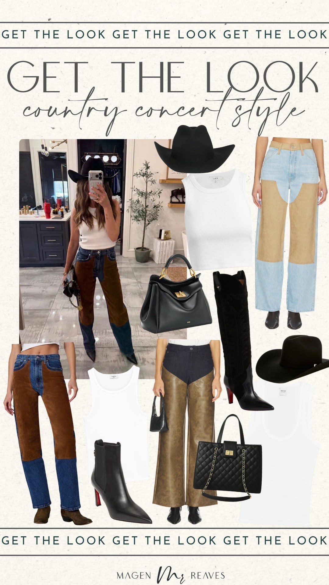 Country concert outfit

Concert style, western style, ribbed tank top, western hat, black boots, festival style

#LTKSeasonal #LTKootd #LTKFestival