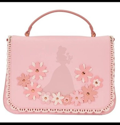 Loungefly Disney Princesses Silhouettes Floral Lace Crossbody Bag NWT | eBay US