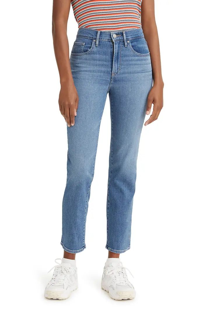 LEVIS Levi's® 724™ High Waist Crop Straight Leg Jeans | Nordstromrack | Nordstrom Rack