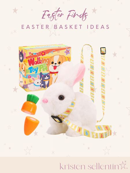 Easter Basket Idea - Walking bunny 🐰 

#easterbasket #easter #bunny #easterbasketideas #kids #giftsforkids

#LTKfamily #LTKkids #LTKfindsunder50