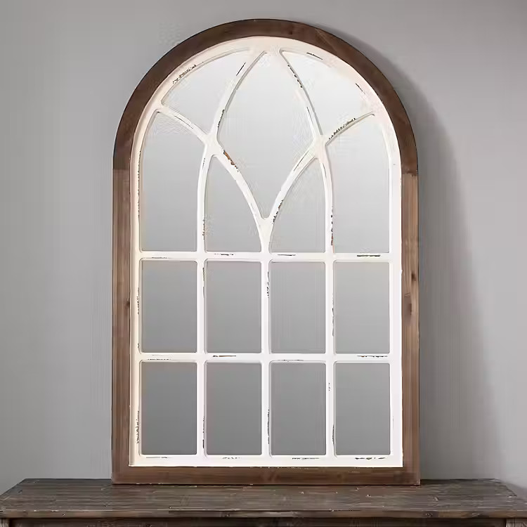 Vail Two-Tone Arch Wall Mirror | Kirkland's Home