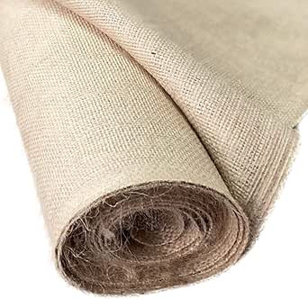 Woolsacks Burlap Fabric by The Yard | 40" Wide x 1 Yard Long | Natural Jute Burlap Fabric 1 Yard | Amazon (US)