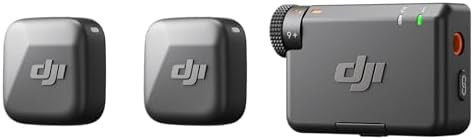 DJI Mic Mini (2 TX + 1 RX), Detail-Rich Audio, Wireless Lavalier Microphone for Camera/Android, 2... | Amazon (US)