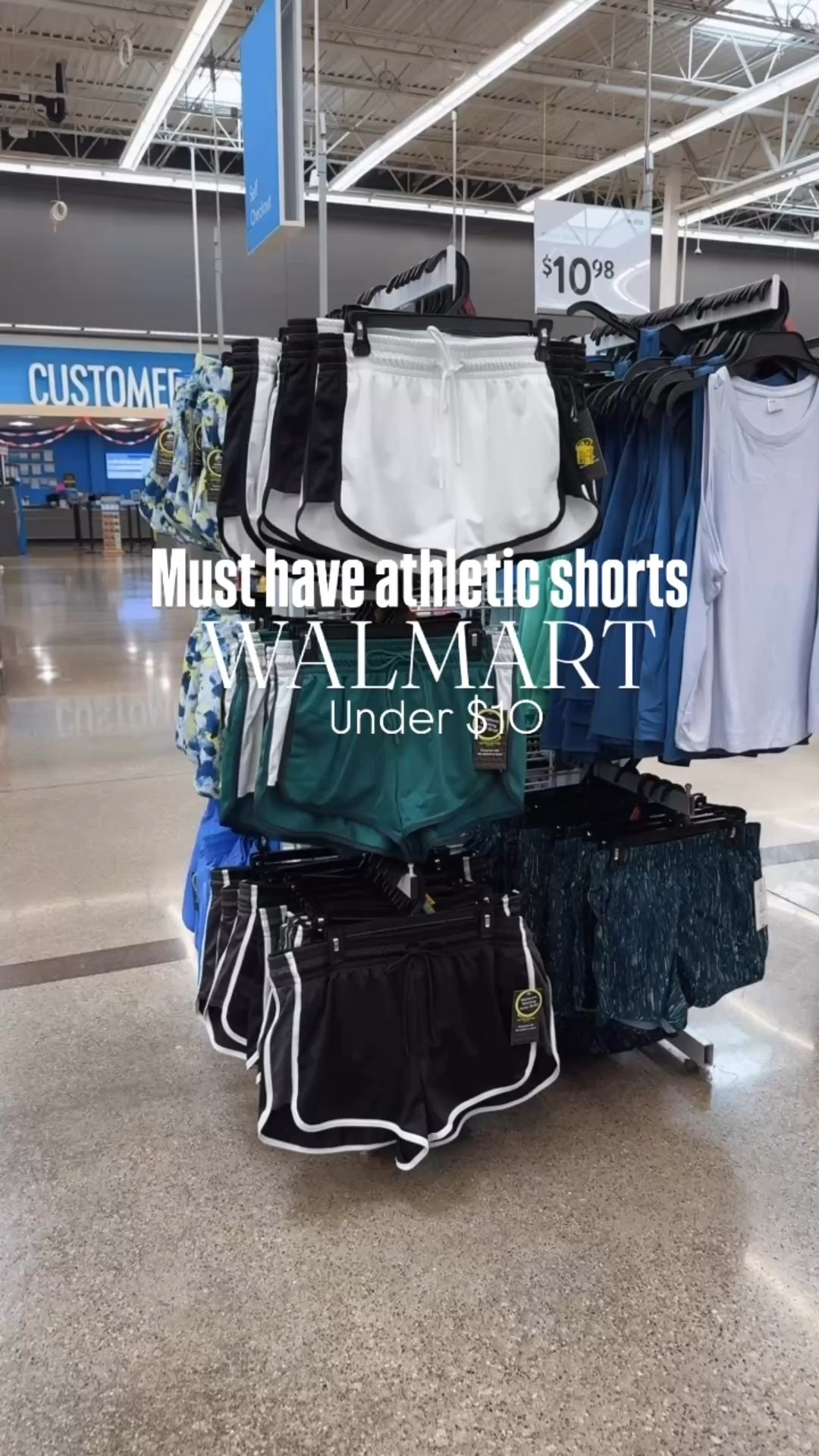 I love these side panel athletic shorts I just found @walmart 🙌🏻 Some of the colors are on sale online for only $6.95 right now!!! This tee is such a good basic and is only $5!!!
⬇️⬇️⬇️
White shorts size small
Black shorts size medium (medium more roomy in the waist - prefer my true size small)
Tee size medium
Shoes TTS

#LTKStyleTip #LTKSaleAlert #LTKActive