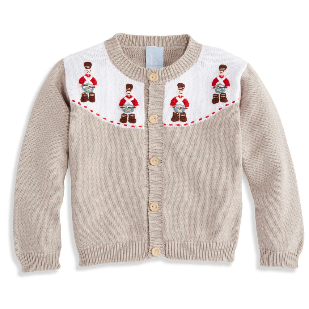 Applique Nutcracker Cardigan | bella bliss 