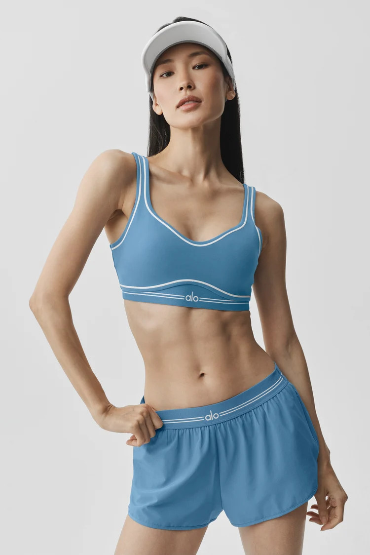 Airbrush Heart Throb Bra | Alo Yoga