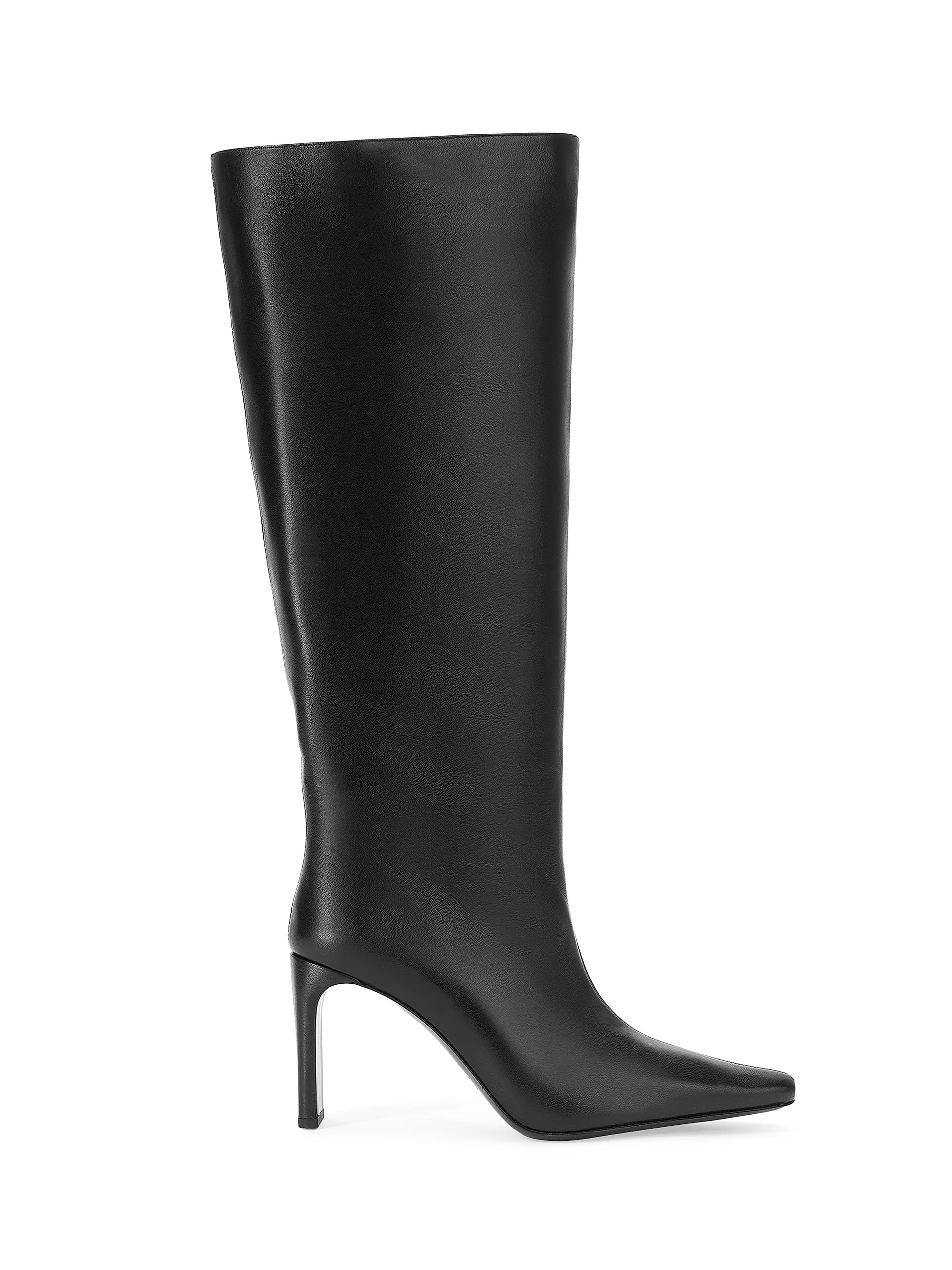 Staud Wally 90MM Leather Boots | Saks Fifth Avenue | Saks Fifth Avenue