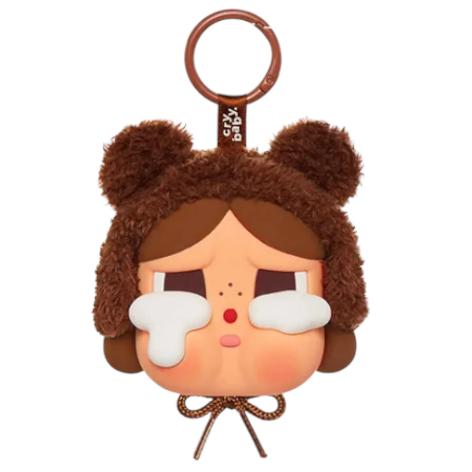 Pop Mart CryBaby Crying Again Vinyl Face Plush Earphone Case 'LOVE MAKES US CRY' PPMT-2409-0050-LMUC | KICKS CREW