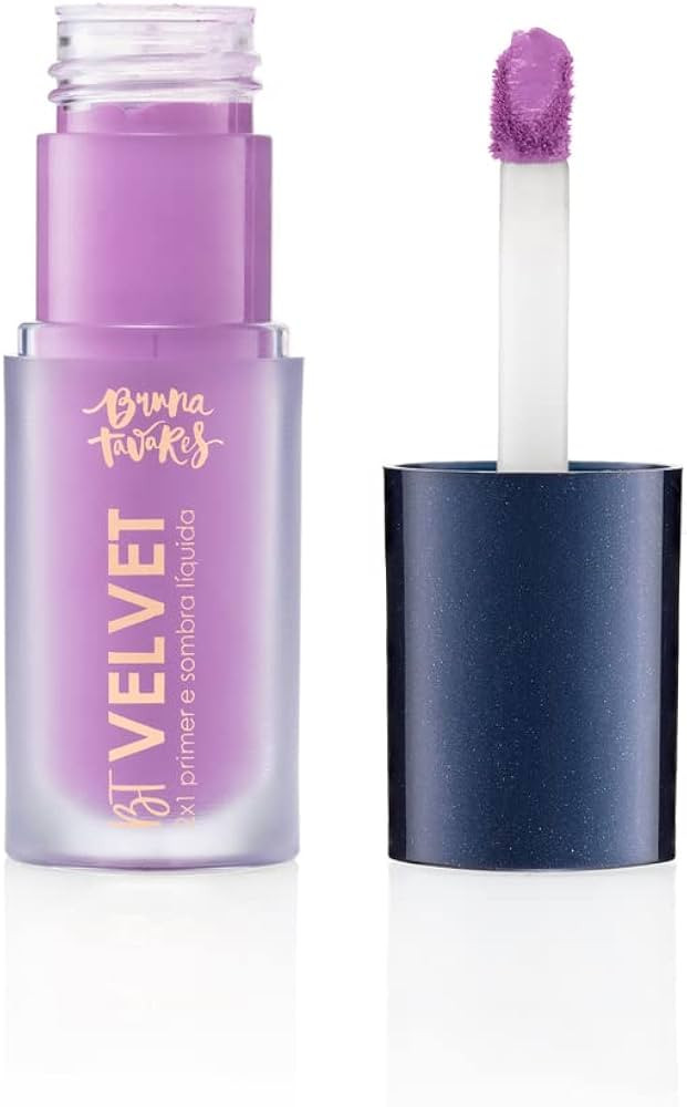Bruna Tavares Bt Velvet/2X1 Primer/Sombra Líquida Violet! | Amazon (BR)