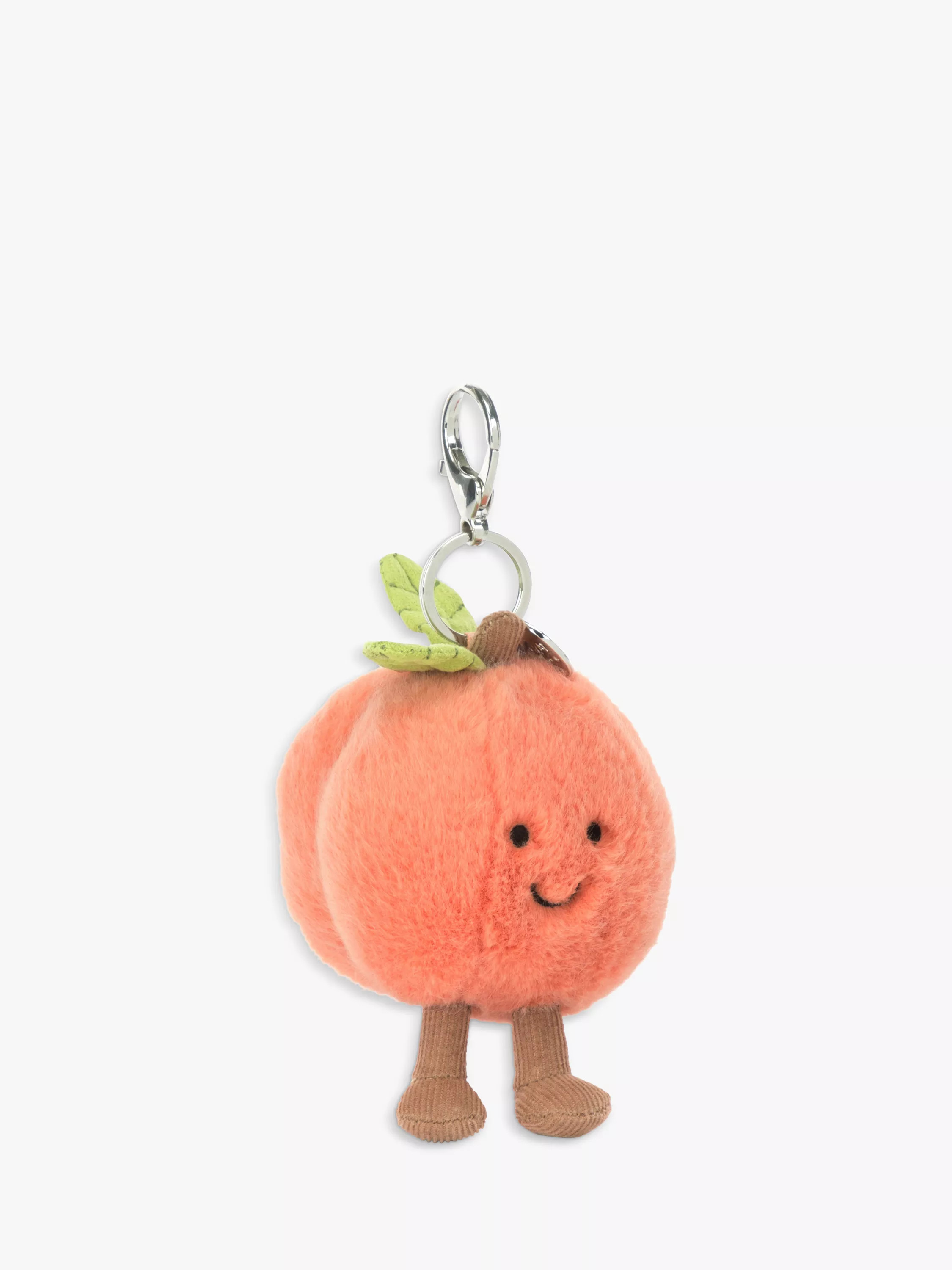 Jellycat Amuseables Peach Bag Charm | John Lewis (UK)