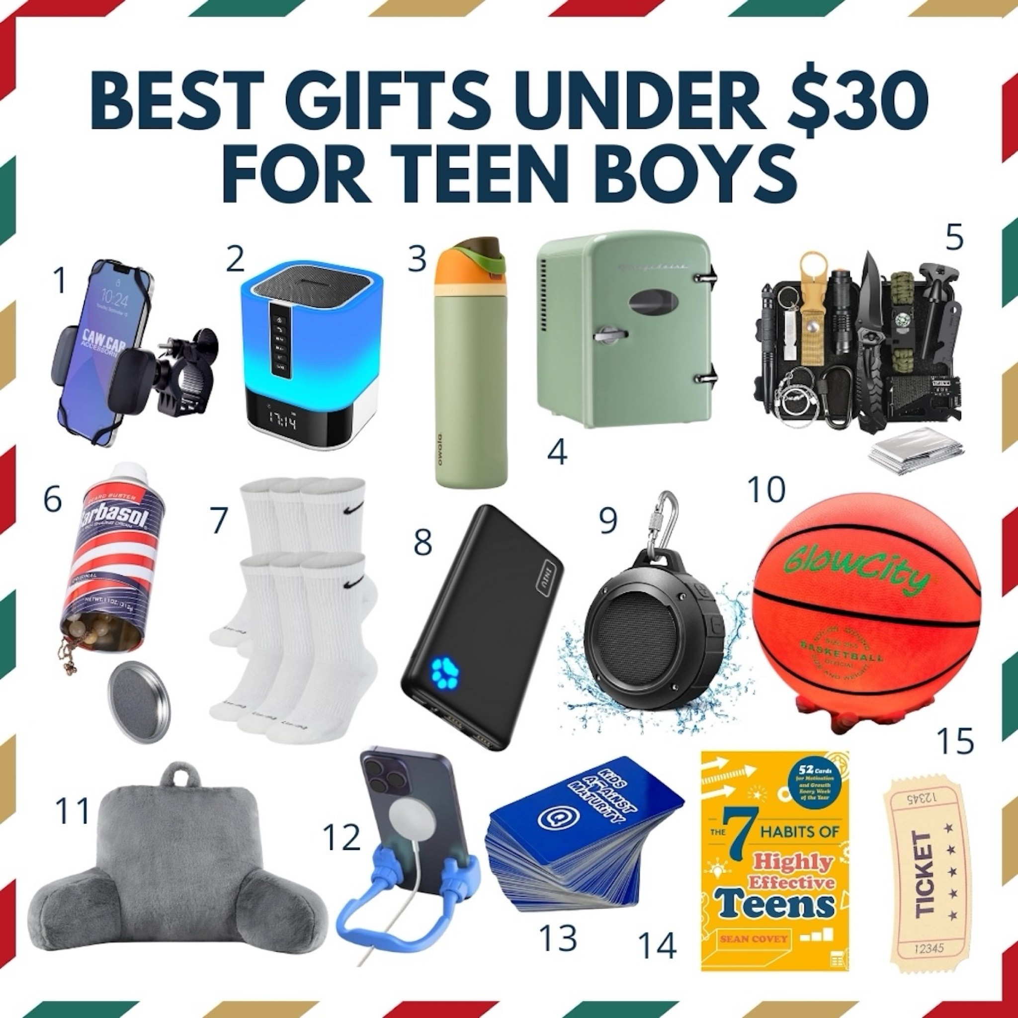 Unlock the ultimate gift-giving hack with our teen boy gift guide with gift ideas $30 and under! It’s packed with cool gifts that’ll make his day and keep his friends talking! 

#LTKSeasonal #LTKHoliday #LTKGiftGuide