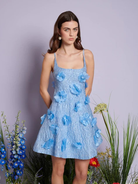 DREAM Blooming Jacquard Mini Dress | Sister Jane (UK)