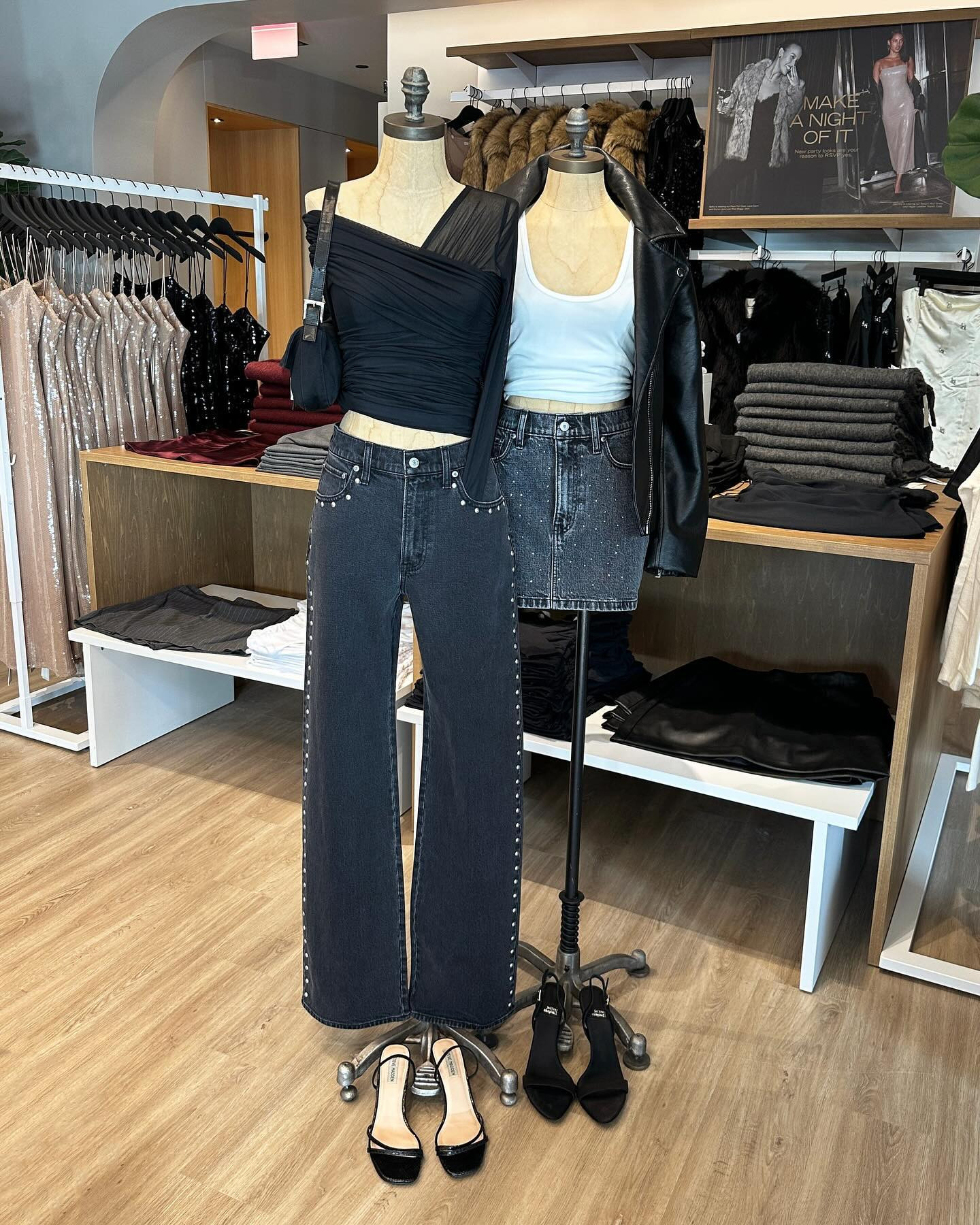 Happy Black Friday! Abercrombie is 25% off today and have the CUTEST things on sale. I love these studded jeans, and sparkle skirt! 

the best part is I have a stackable code for you for 15% off of your order! Use CYBERAF at checkout!  

 #LTKCyberWeek #LTKGiftGuide #LTKSaleAlert