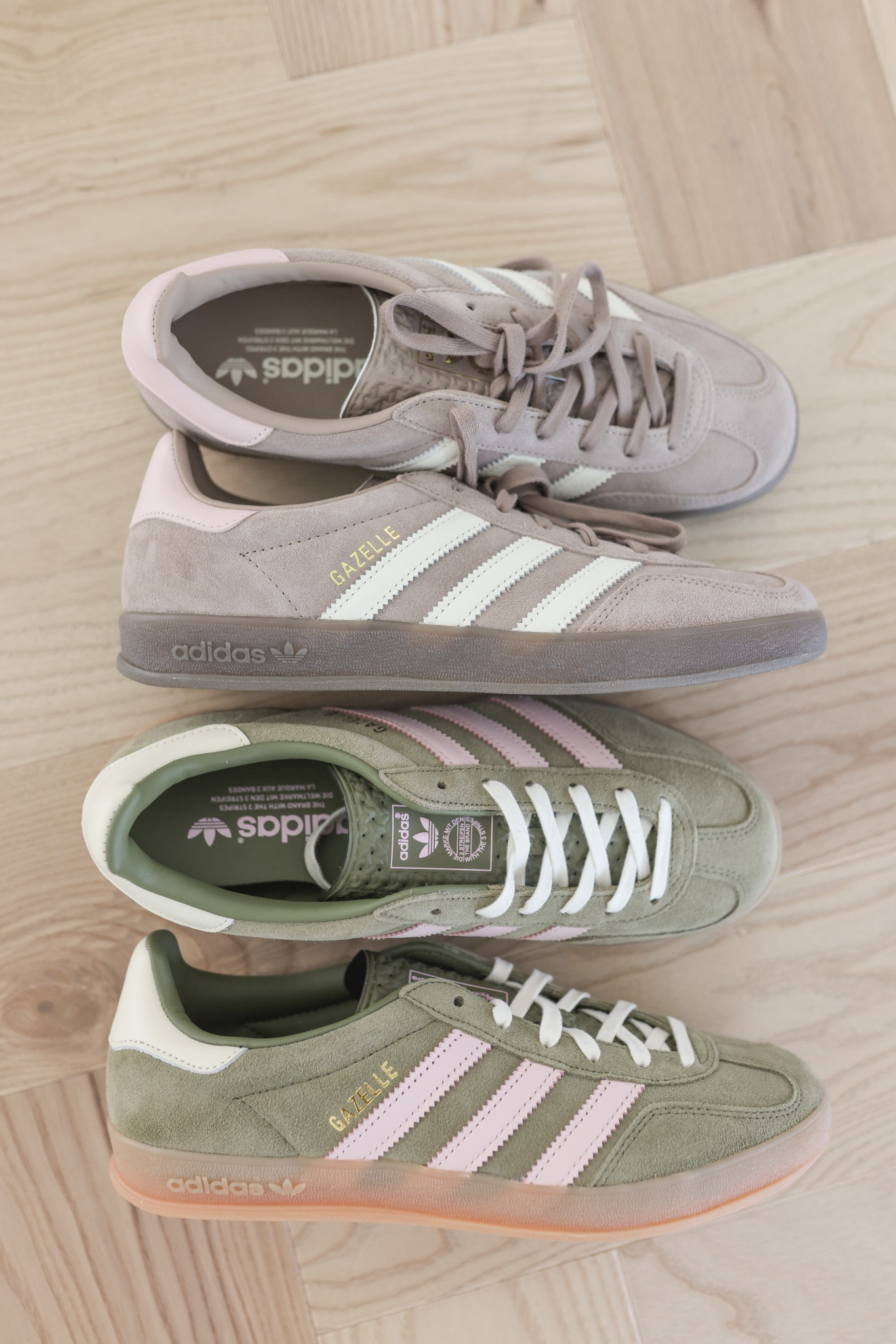  Cute new adidas color combinations for fall! 

Adidas gazelle sneakers, adidas sneakers, fall sneakers 

#LTKStyleTip #LTKShoeCrush