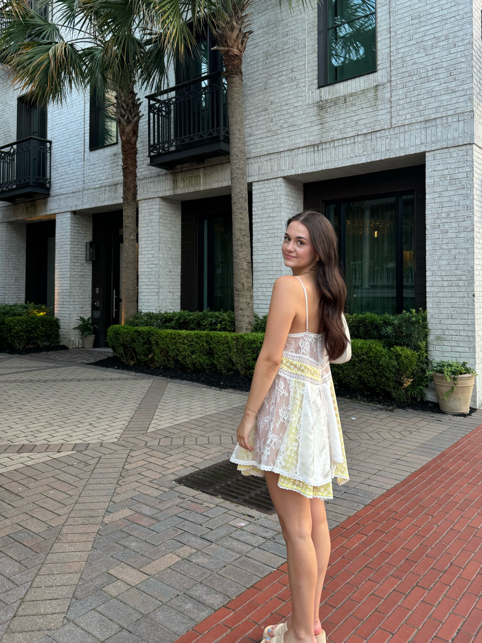 fun summer dress 🫶🏼 short version is sold out but I love the long even more!