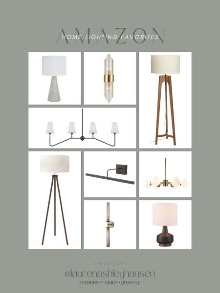 Amazon home statement and accent lighting! I’m obsessed with the modern style, organic touches and neutral finishes of all of these! 

#LTKhome #LTKstyletip