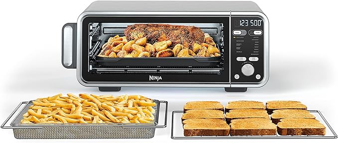 Ninja SP301 Dual Heat Air Fry Countertop 13-in-1 Oven with Extended Height, XL Capacity, Flip Up ... | Amazon (US)