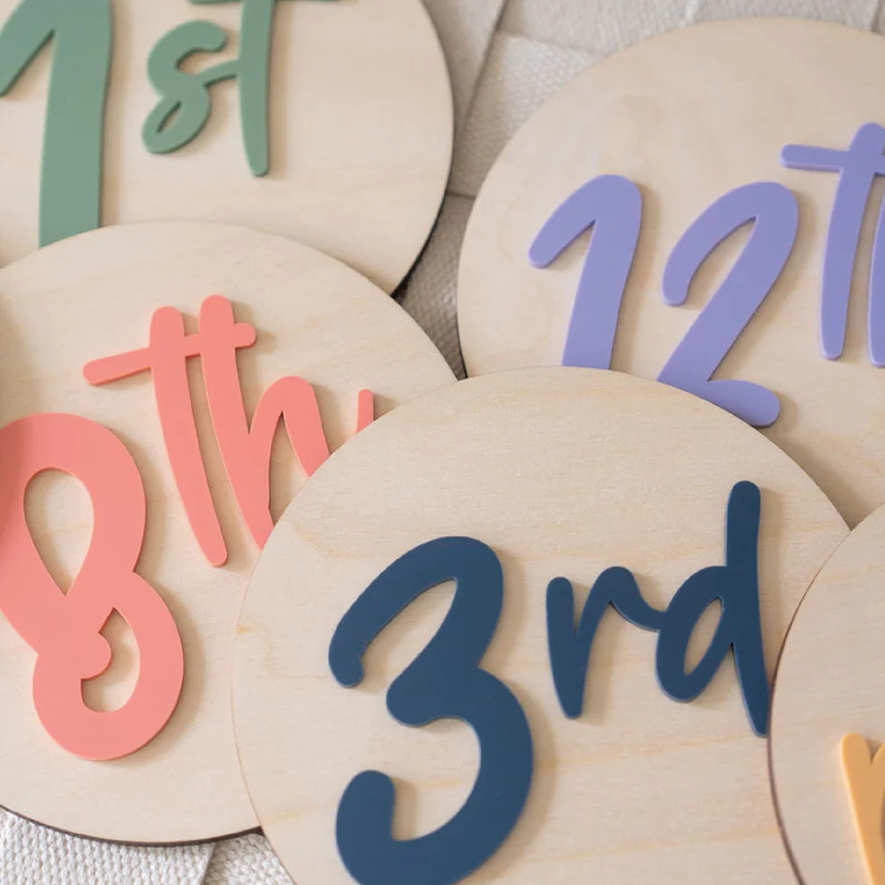 First Day of School Sign Mini Round Back to School Signs Round Grade School Sign Preschool Sign K... | Etsy (CAD)