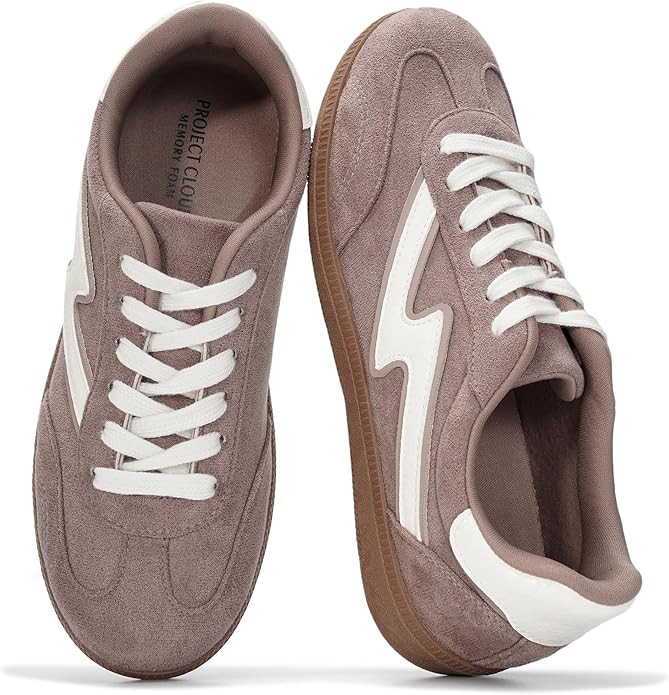 Project Cloud Fashion Sneakers for Women 2026 - Lace-Up Shoes Trendy Women Sneakers with Memory F... | Amazon (US)